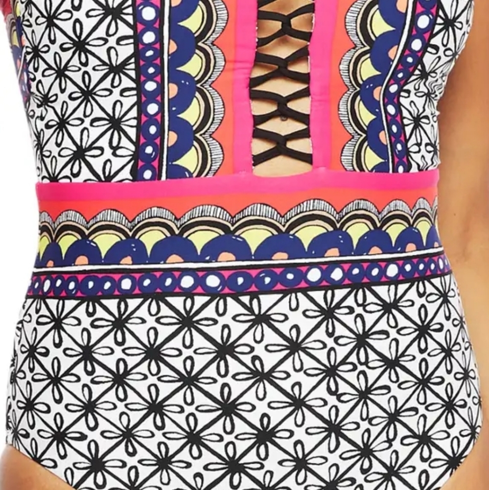 Trina TurkTanzania Bandeau One-Piece Swimsuit